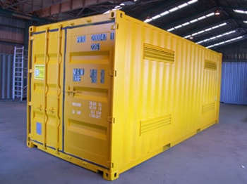 Storing Diesel Container