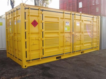 Secure Chlorine Container
